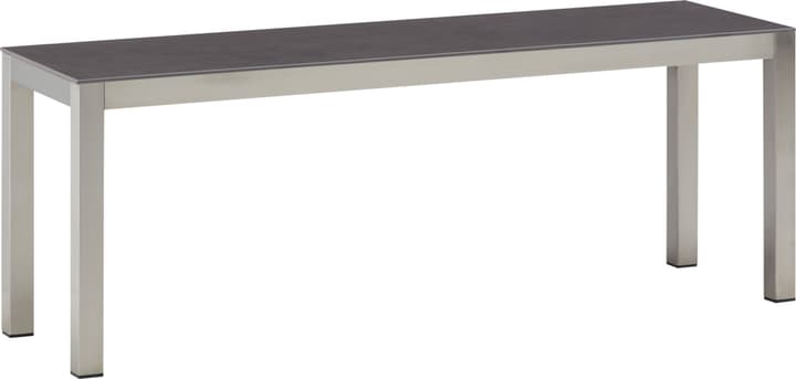 Image of LOCARNO, 140 cm, Gestell Edelstahl, Platte Keramik Sitzbank