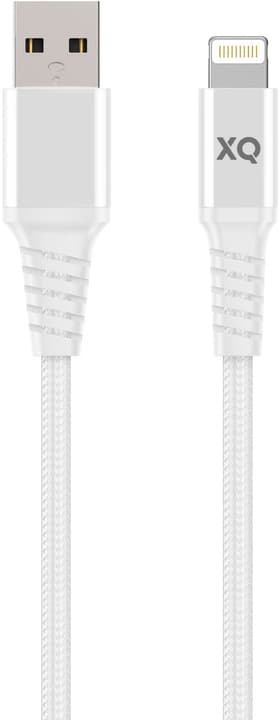 XQISIT Sync & Charge Cable Lightning to USB A 200cm Extra Strong Braided White Câble Sync & Charge Cable Lightning to USB A 200cm Extra Strong Braided White Câble XQISIT 798646000000 Photo no. 1