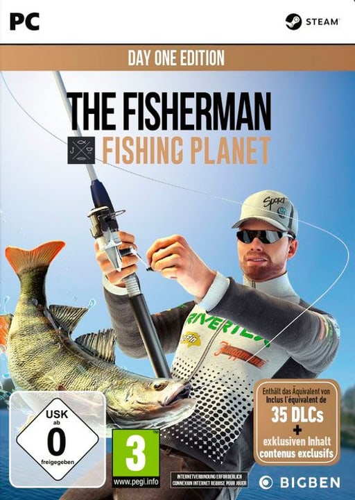 PC - The Fisherman - Fishing Planet Day One Edition Box PC - The Fisherman - Fishing Planet Day One Edition Box 785300146540 Photo no. 1