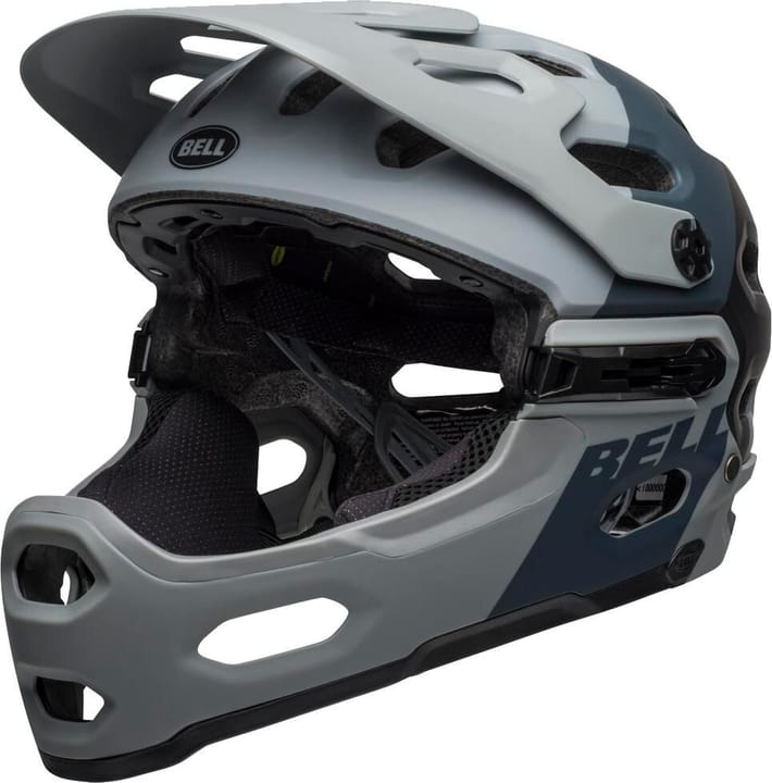 Image of Bell Super 3R Mips Fullface Helm grau