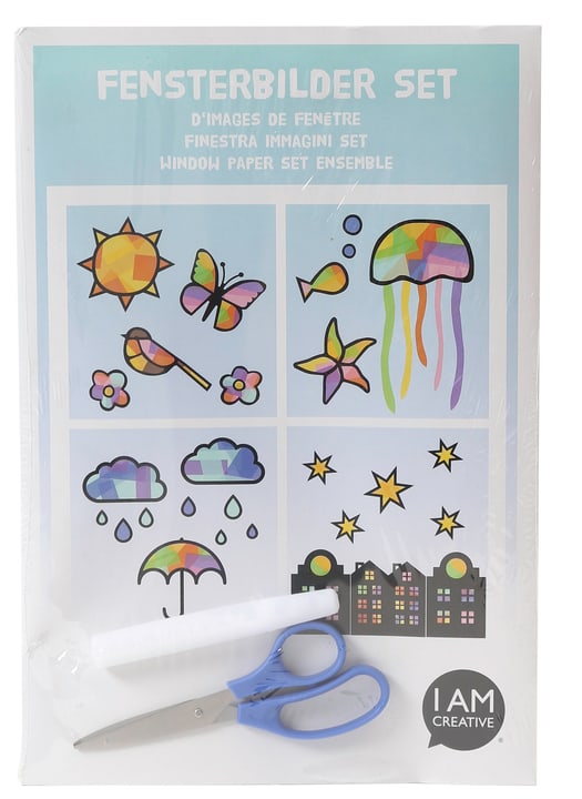 Image of I AM CREATIVE Fensterbilder Set Deko Figur bei Do it + Garden von Migros