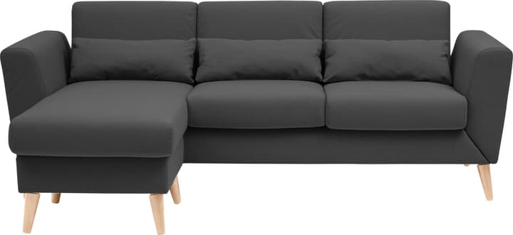 CASPER Ecksofa CASPER Ecksofa 405712151084 Grösse B: 226.0 cm x T: 140.0 cm x H: 85.0 cm Farbe Anthrazit Bild Nr. 1