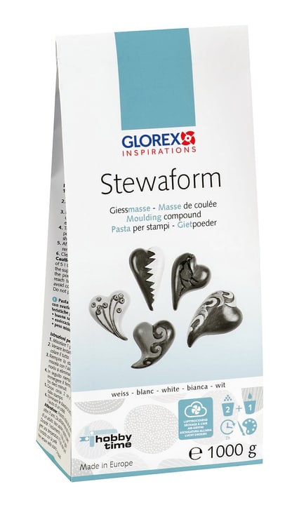 Image of Glorex Hobby Time GLOREX Stewaform Giessmasse 1kg Modelliermasse