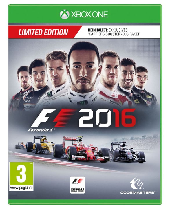 Xbox One - F1 2016 (Limited Edition) Xbox One - F1 2016 (Limited Edition) 785300121164 N. figura 1