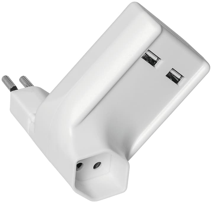 Image of Steffen Mehrfachstecker 2x USB 1, Connecteur multiple 1 bei Do it + Garden von Migros