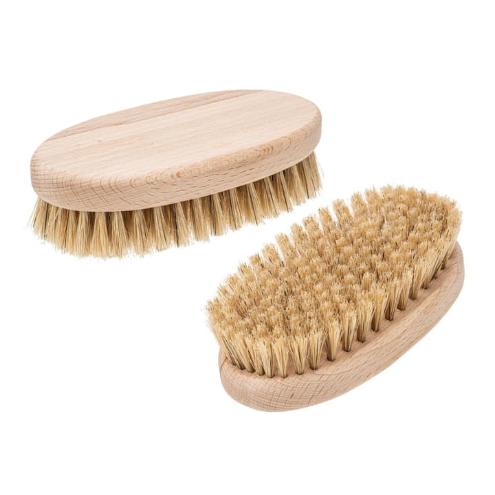 Image of Massagebürste oval 13,5x7,0cm Naturborste, handmade bei Do it + Garden von Migros