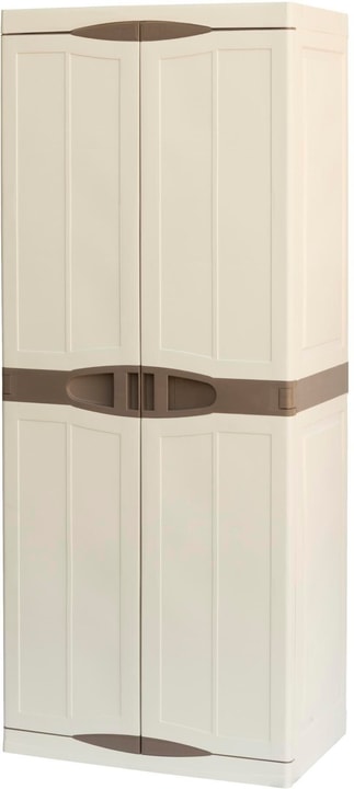 Image of Art Plast Gartenschrank Beige/Braun