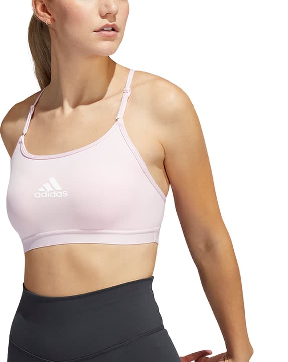 Image of Adidas Aeroreact Training Light Sport-Bustier rosa bei Migros SportXX