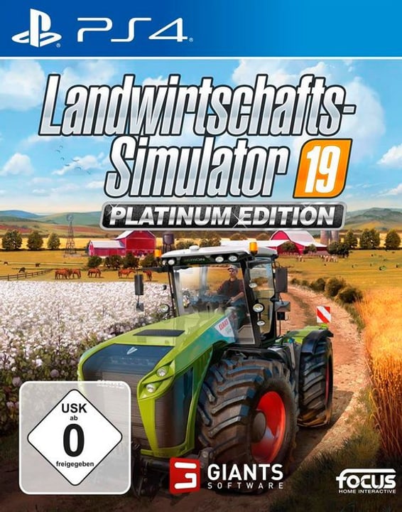 PS4 - Landwirtschafts-Simulator 19 - Platinum Edition D Box PS4 - Landwirtschafts-Simulator 19 - Platinum Edition D Box 785300146815 Photo no. 1