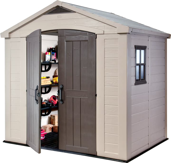 Image of Keter Kunststoff Gartengerätehaus Factor 8x6 Gartenhaus bei Do it + Garden von Migros