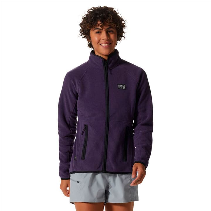 Image of Mountain Hardwear W Polartec Dbl Brushed Full Zip Fleecejacke dunkelviolett