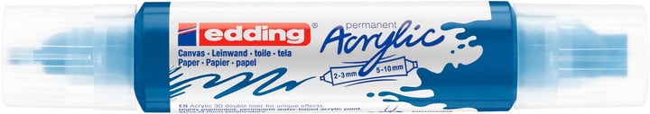 Image of edding Acrylmarker 5400, double liner, enzianblau bei Do it + Garden von Migros