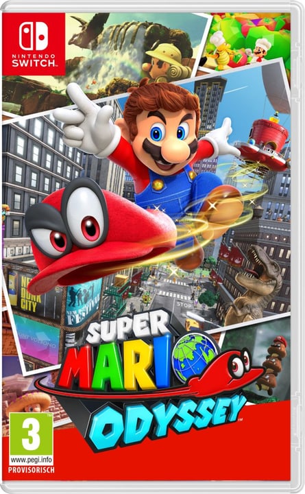 Nintendo NSW - Super Mario Odyssey (I) Box NSW - Super Mario Odyssey (I) Box Nintendo 785300128758 Langue Italien Plate-forme Nintendo Switch Photo no. 1
