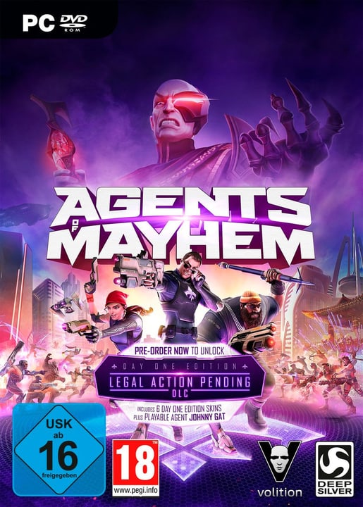 PC - Agents of Mayhem Day One Edition Physique (Box) PC - Agents of Mayhem Day One Edition Physique (Box) 785300122599 Photo no. 1