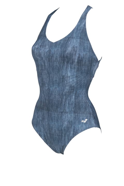 Image of Arena W Cleopatra Criss Cross Back One Piece C-Cup Badeanzug denim bei Migros SportXX