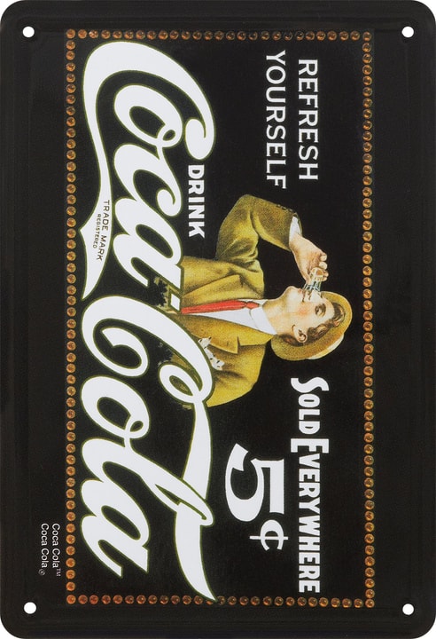 Image of Werbe-Blechschild Refresh yourself bei Do it + Garden von Migros