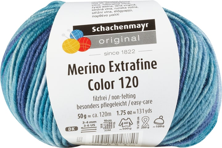 Schachenmayr Lana Merino multicolor Lana Merino multicolor Schachenmayr 665510400030 Colore Verde N. figura 1