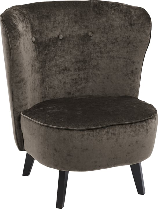 GOETHE Fauteuil GOETHE Fauteuil 402461507070 Dimensions L: 78.0 cm x P: 77.0 cm x H: 84.0 cm Couleur Marron Photo no. 1