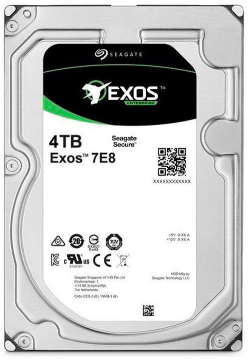 Seagate Exos 7E8 4TB 512e SAS 3.5" Disque Dur Interne HDD Exos 7E8 4TB 512e SAS 3.5" Disque Dur Interne HDD Seagate 785300145851 Photo no. 1