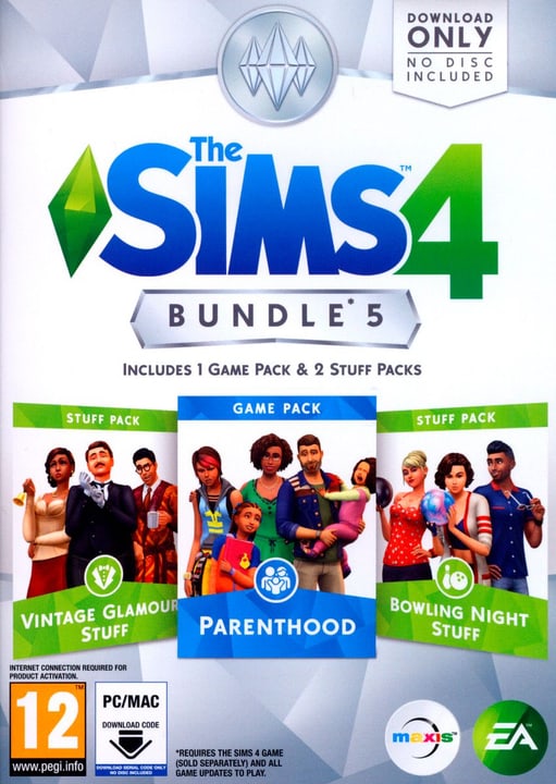 PC - The Sims 4 - Bundle 5 Box PC - The Sims 4 - Bundle 5 Box 785300128657 Photo no. 1