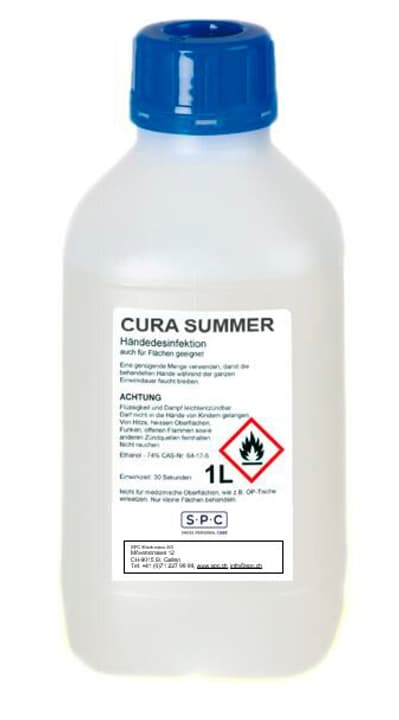 Image of Cura Summer 1l Zitronenduft Desinfektionsmittel bei Do it + Garden von Migros