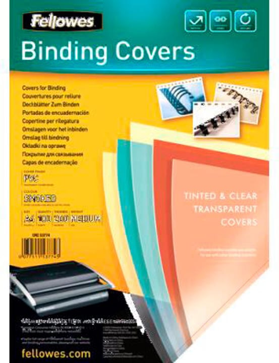 Fellowes Feuilles de couverture 200mic A4 Feuilles de couverture Feuilles de couverture 200mic A4 Feuilles de couverture Fellowes 785300150965 Photo no. 1