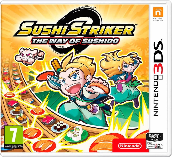 3DS - Sushi Striker: The Way of Sushido (F) Box 3DS - Sushi Striker: The Way of Sushido (F) Box 785300134075 Photo no. 1
