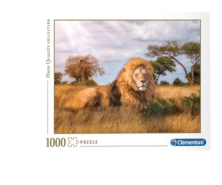 Clementoni Puzzle der König Löwe 1000 Puzzle der König Löwe 1000 Clementoni 748987600000 Photo no. 1