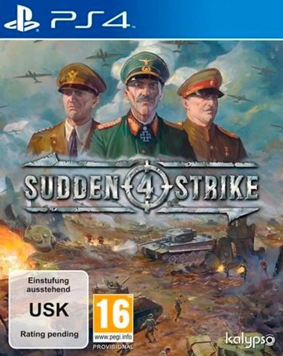 PS4 - Sudden Strike 4 Box PS4 - Sudden Strike 4 Box 785300122078 Photo no. 1