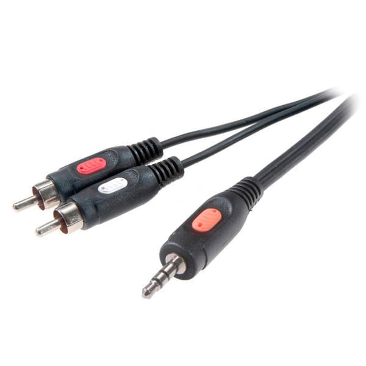 Vivanco Klinkenverbindung 3.5mm, 2x Cinch-Stecker (2.5m) Audio Kabel Klinkenverbindung 3.5mm, 2x Cinch-Stecker (2.5m) Audio Kabel Vivanco 770783900000 Bild Nr. 1
