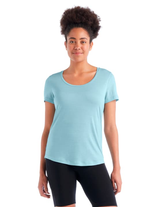 Image of Icebreaker Sphere II Scoop Kurzarmshirt hellblau bei Migros SportXX