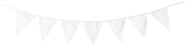 Image of Wimpel, Weiss, 190 x 21 cm bei Do it + Garden von Migros