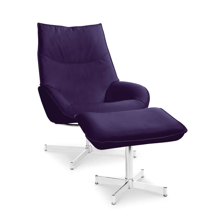 DAHLIA fauteuil et repose-pieds DAHLIA fauteuil et repose-pieds 360010347411 Dimensions L: 73.0 cm x P: 87.0 cm x H: 104.0 cm Couleur Violett Photo no. 1