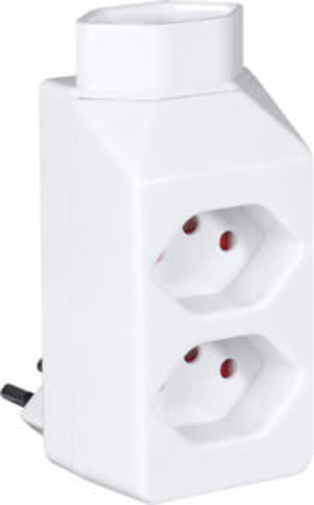 Durabase Spina di derivazione 3x bianca Abzweigstecker Spina di derivazione 3x bianca Abzweigstecker Durabase 791038100000 N. figura 1