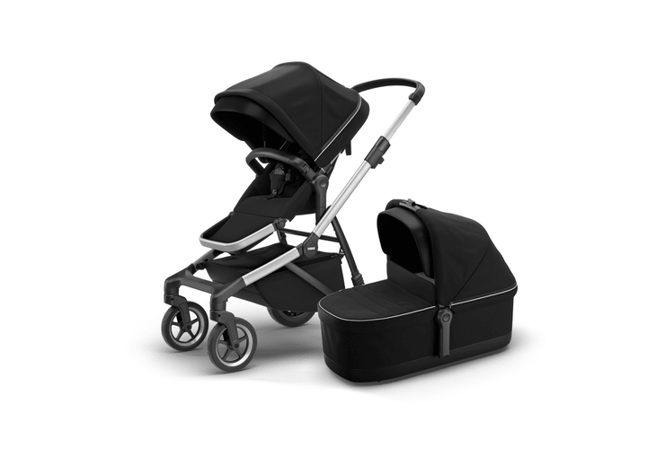 Image of Thule Kinderwagen Sleek inkl. Bassinet Kinderwagen schwarz