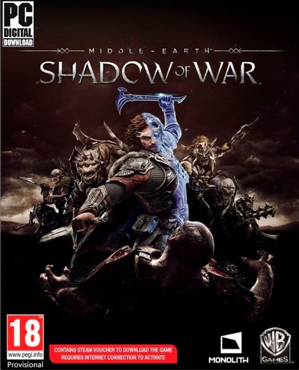PC - Middle-Earth Shadow of War Box PC - Middle-Earth Shadow of War Box 785300122361 Photo no. 1