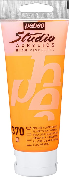 Pebeo Acrylic St 100ml Orange FLUO Acrylic St 100ml Orange FLUO Pebeo 663405500000 Couleur Orange Fluo Photo no. 1
