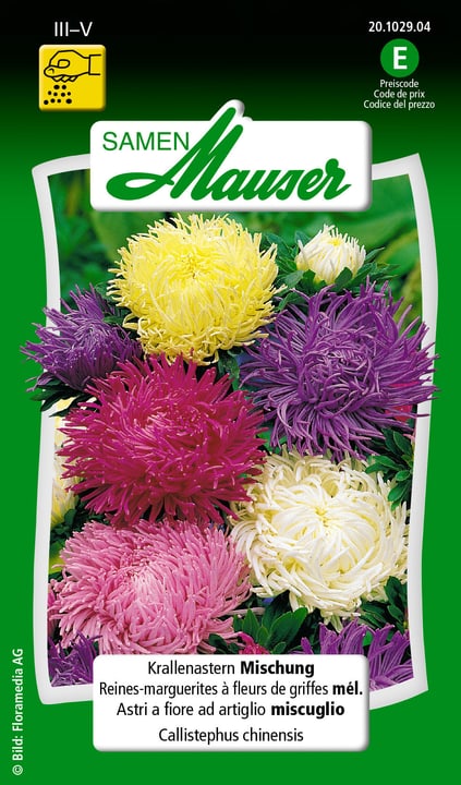 Image of Samen Mauser Krallenastern Mischung Blumensamen