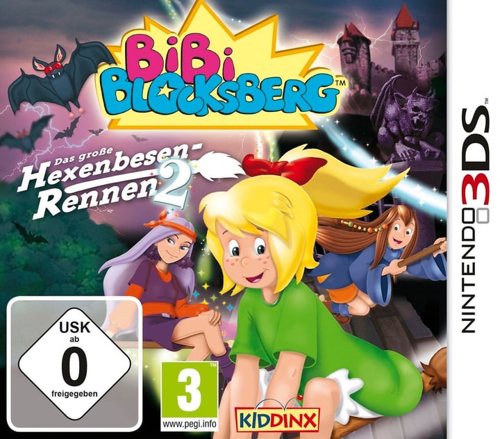 3DS - Bibi Blocksberg: Das Grosse Hexenbesen-Rennen 2 (D) Box 3DS - Bibi Blocksberg: Das Grosse Hexenbesen-Rennen 2 (D) Box 785300133163 Bild Nr. 1