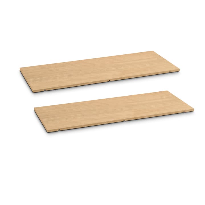 SEVEN Ripiano set da 2 90cm SEVEN Ripiano set da 2 90cm 362249309014 Dimensioni L: 90.0 cm x P: 1.4 cm x A: 35.5 cm Colore Quercia N. figura 1