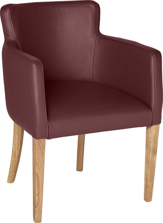 MORISANO Stuhl MORISANO Stuhl 402358300034 Grösse B: 56.0 cm x T: 46.0 cm x H: 79.0 cm Farbe Bordeaux Bild Nr. 1