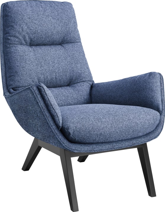 ANDRES Poltrona ANDRES Poltrona 402473407040 Colore Blu Dimensioni L: 83.0 cm x P: 94.0 cm x A: 97.0 cm N. figura 1