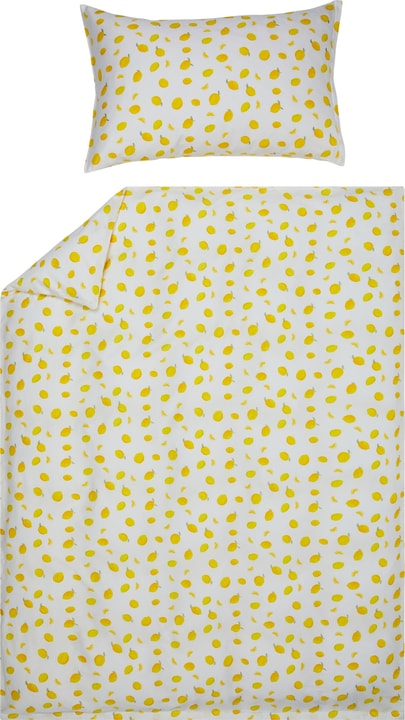 LIMONES Satin-Kissenbezug LIMONES Satin-Kissenbezug 451308410950 Farbe Gelb Grösse B: 100.0 cm x H: 65.0 cm Bild Nr. 1