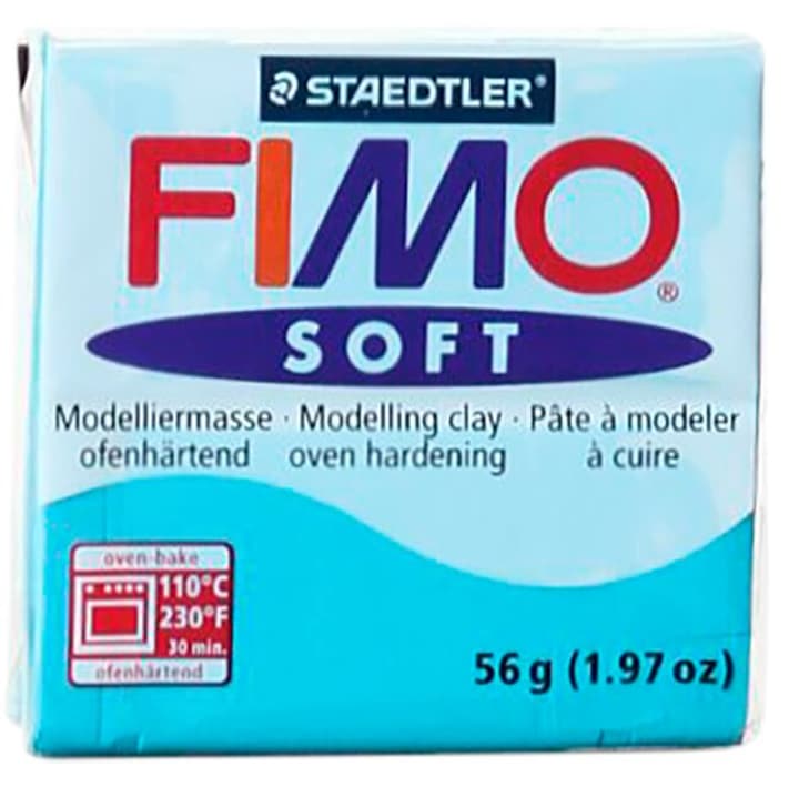 Image of Fimo Soft Block, pfefferminzfarben Knete