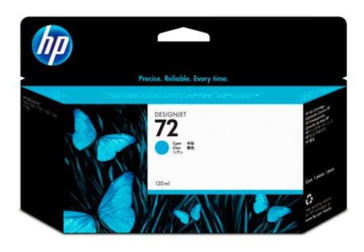 HP 72 Designjet cyan Cartouche d'encre 72 Designjet cyan Cartouche d'encre HP 785300124744 Photo no. 1