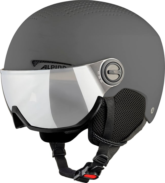 Image of Alpina Arber Visor Wintersport Helm grau