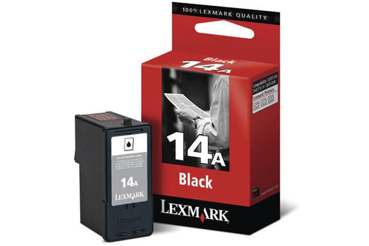 Lexmark cartuccia d'inchiostro nr. 14a nero Cartuccia d'inchiostro cartuccia d'inchiostro nr. 14a nero Cartuccia d'inchiostro Lexmark 797521900000 N. figura 1