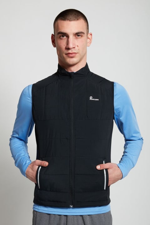 Image of Perform Stepp Gilet Laufgilet schwarz