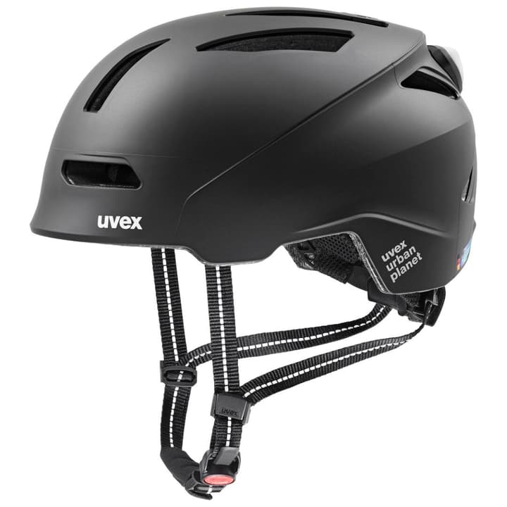 Image of Uvex urban planet LED Velohelm schwarz