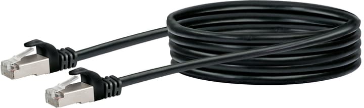 Schwaiger Cable de réseau S/FTP Cat. 6 2.5m noir Câble de réseau